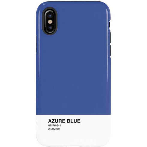 Azure Blue iPhone XS Pro Case