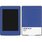 Azure Blue Amazon Kindle Skin