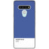 Azure Blue LG Stylo 6 Clear Case