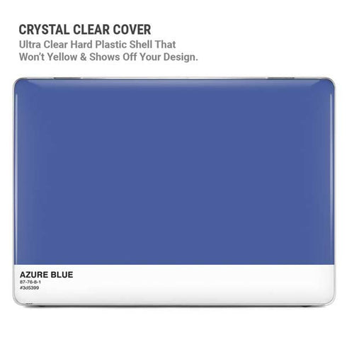 Azure Blue MacBook Air 13in M1 (2021) Case plus Skin