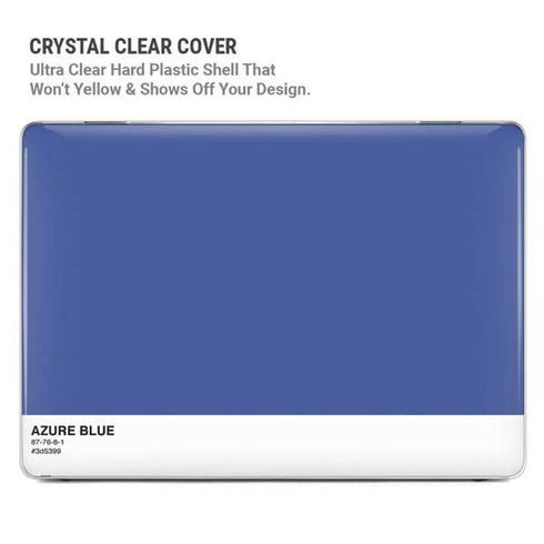 Azure Blue MacBook Pro 16in (2021-25) Case plus Skin
