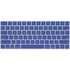 Azure Blue Magic Keyboard Skin