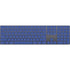 Azure Blue Magic Keyboard with Numeric Keypad Skin