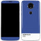 Azure Blue Moto E5 Plus Skin