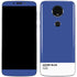 Azure Blue Moto E5 Plus Skin