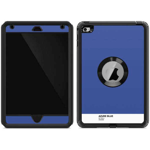 Azure Blue Otterbox Defender iPad Skin