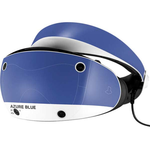 Azure Blue PlayStation VR2 Skin