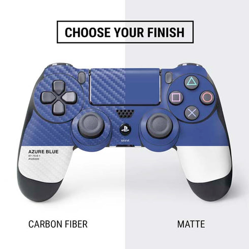 Azure Blue PS4 Controller Skin