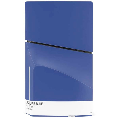 Azure Blue PS5 Slim Disk Bundle Skin