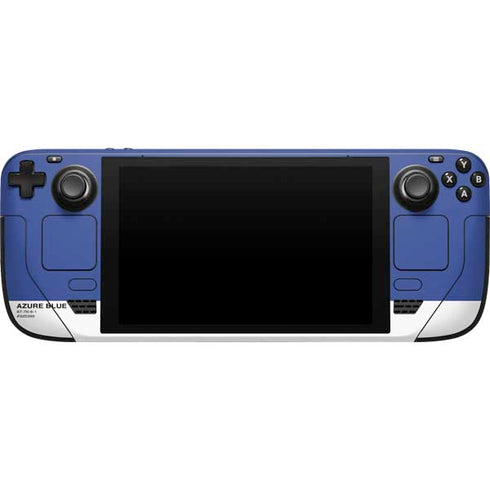 Azure Blue Steam Deck Handheld Gaming Computer Skin