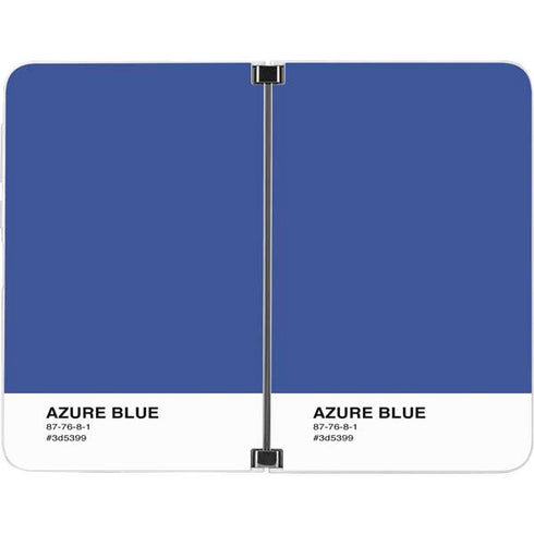 Azure Blue Surface Duo Skin