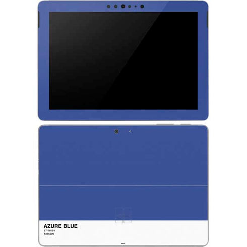Azure Blue Surface Go Skin