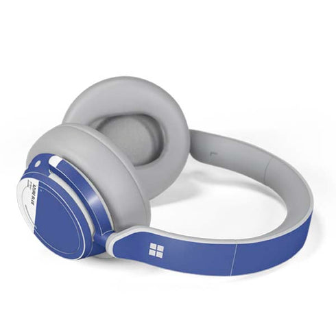 Azure Blue Surface Headphones Skin
