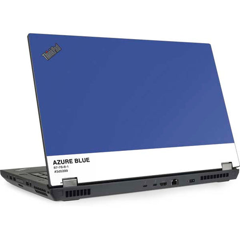 Azure Blue Lenovo ThinkPad Skin