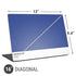 Azure Blue Universal Laptop 16in (13 x 9.4in) Skin
