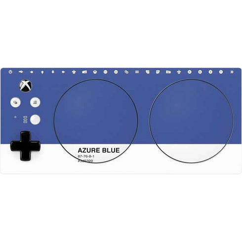 Azure Blue Xbox Adaptive Controller Skin