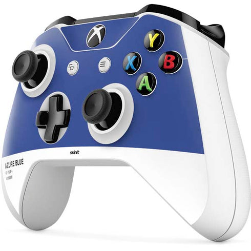 Azure Blue Xbox One S Controller Skin
