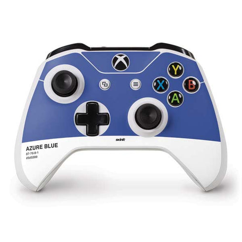 Azure Blue Xbox One S Controller Skin
