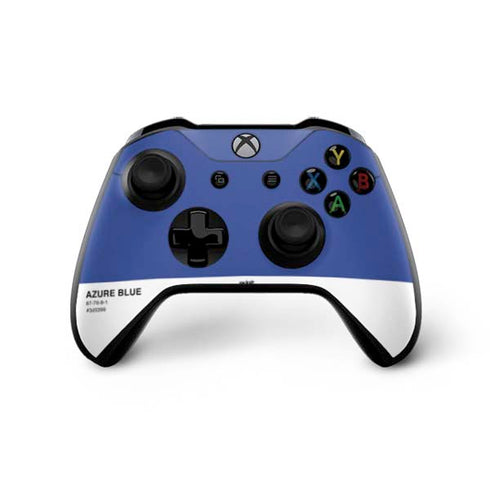 Azure Blue Xbox One X Controller Skin