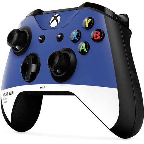 Azure Blue Xbox One X Controller Skin