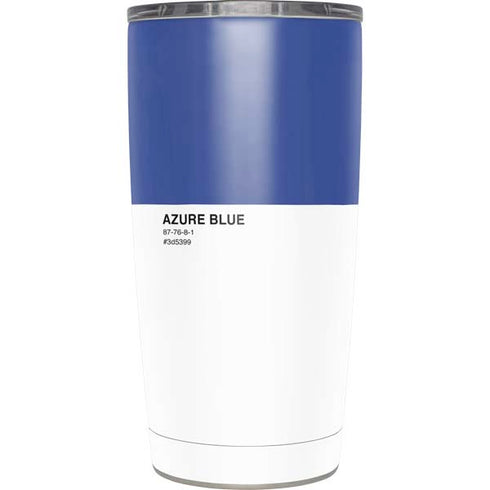Azure Blue Yeti 20oz Tumbler Skin