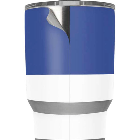 Azure Blue Yeti 20oz Tumbler Skin