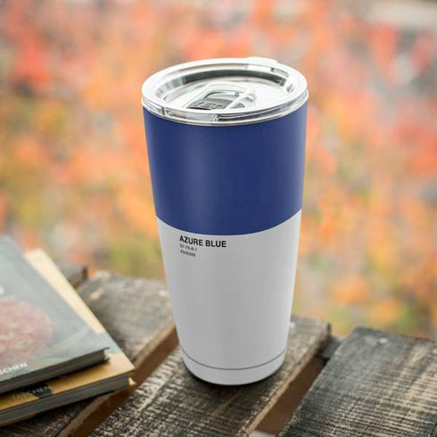 Azure Blue Yeti 20oz Tumbler Skin