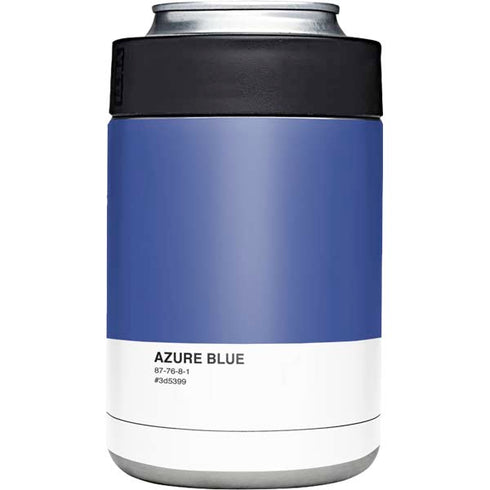 Azure Blue Yeti Colster Can Insulator Skin