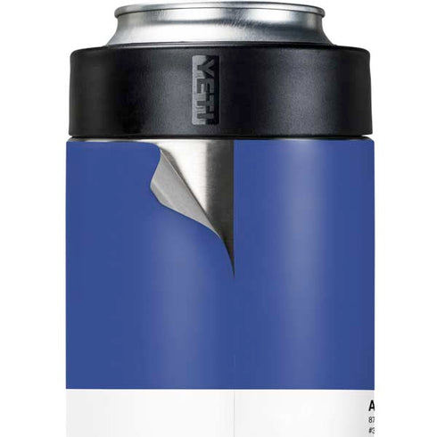 Azure Blue Yeti Colster Can Insulator Skin