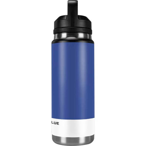 Azure Blue YETI Rambler 26oz Bottle Skin