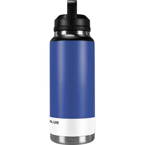Azure Blue YETI Rambler 36oz Bottle Skin