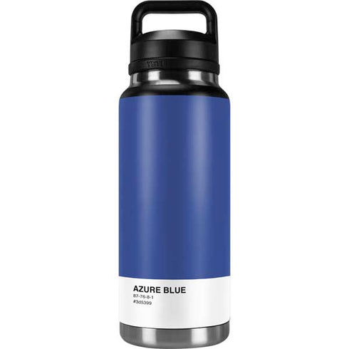 Azure Blue YETI Rambler 36oz Bottle Skin