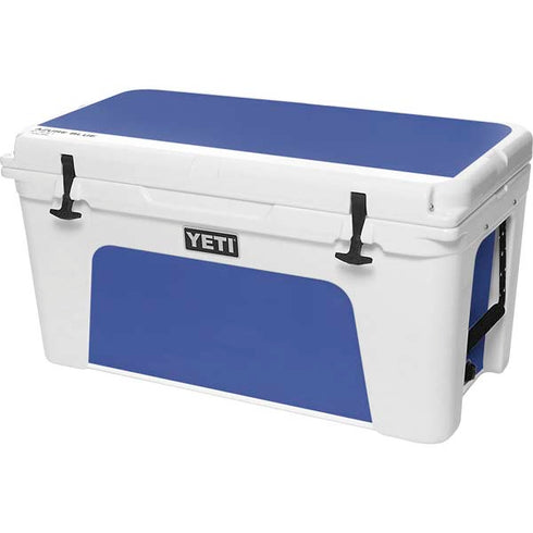 Azure Blue YETI Tundra 75 Hard Cooler Skin