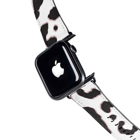 B&W Leopard Apple Watch Band 38-40mm