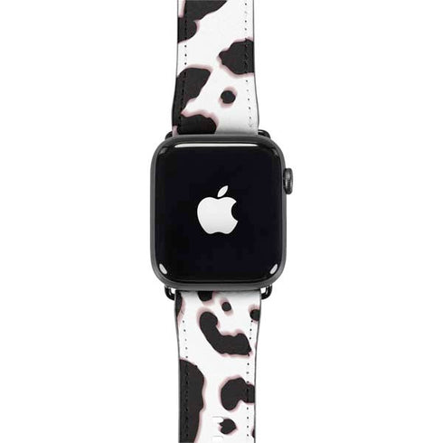 B&W Leopard Apple Watch Band 42-44mm