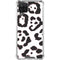 B&W Leopard Galaxy A12 Clear Case