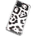 B&W Leopard Galaxy A12 Clear Case