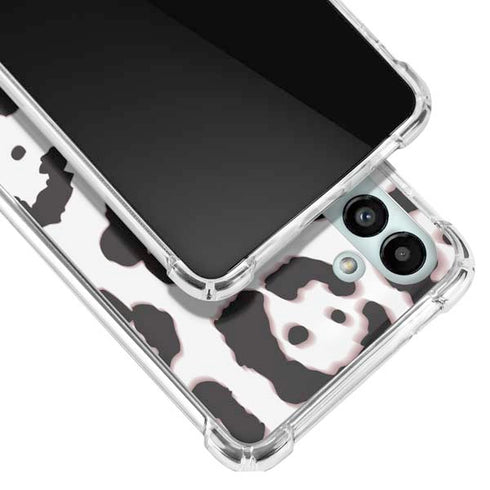 B&W Leopard Galaxy A13 5G Clear Case