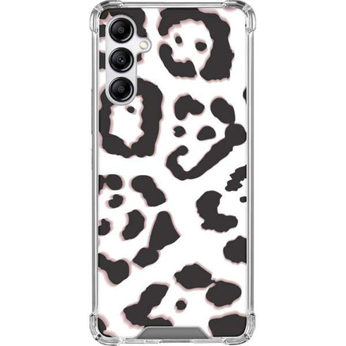 B&W Leopard Galaxy A14 5G Clear Case