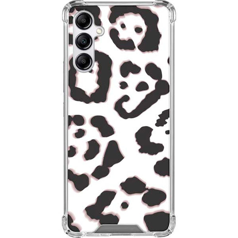B&W Leopard Galaxy A15 5G Clear Case