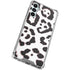 B&W Leopard Galaxy A15 5G Clear Case