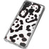 B&W Leopard Galaxy A21 Clear Case