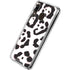 B&W Leopard Galaxy A30 Clear Case