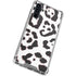 B&W Leopard Galaxy A54 5G Clear Case