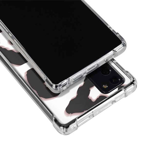 B&W Leopard Galaxy Note20 5G Clear Case