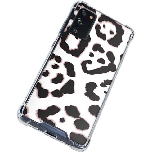 B&W Leopard Galaxy S20 FE Clear Case