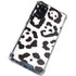 B&W Leopard Galaxy S20 FE Clear Case