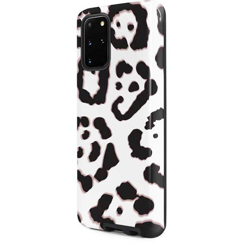B&W Leopard Galaxy S20 Plus Pro Case
