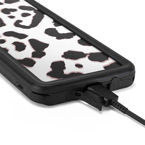 B&W Leopard Galaxy S20 Plus Waterproof Case