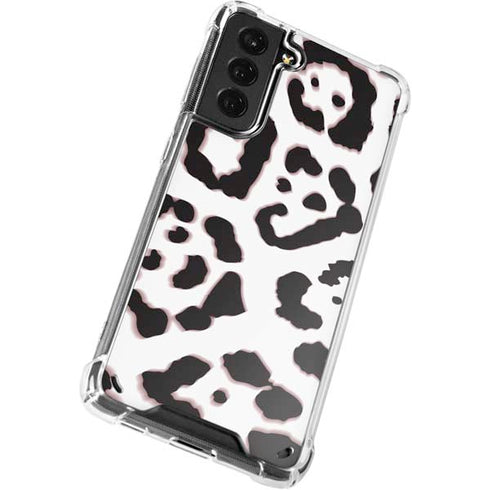 B&W Leopard Galaxy S21 5G Clear Case